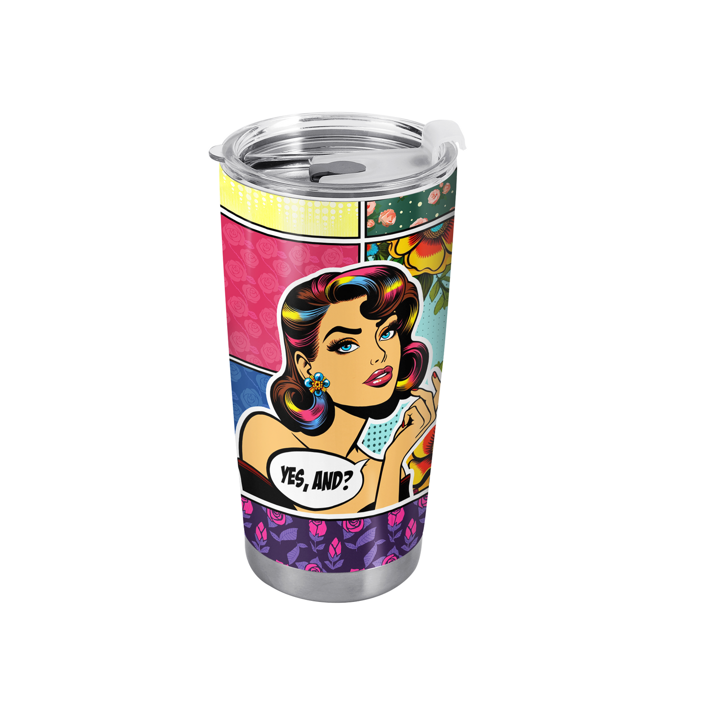 Yes, And? - Personalized Custom Stainless Steel Tumbler 20oz 30oz - DB06TB