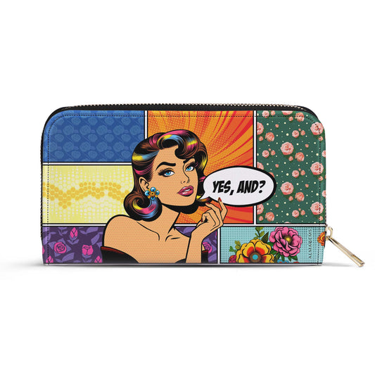 Oui et ? - Portefeuille en cuir pour femme - DB06WL