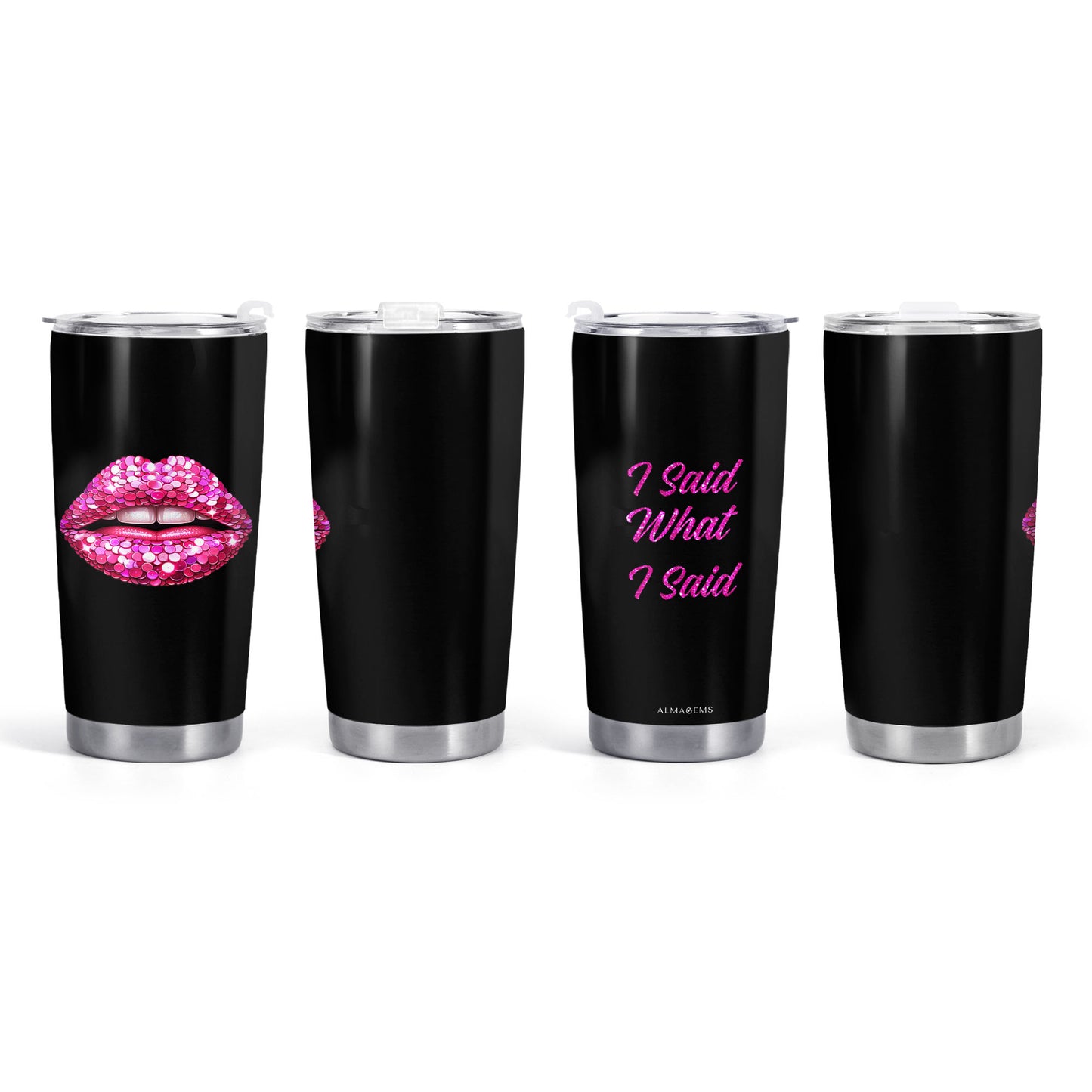 J'AI DIT CE QUE J'AI DIT - Gobelet personnalisé en acier inoxydable 20 oz 30 oz - DB14TB