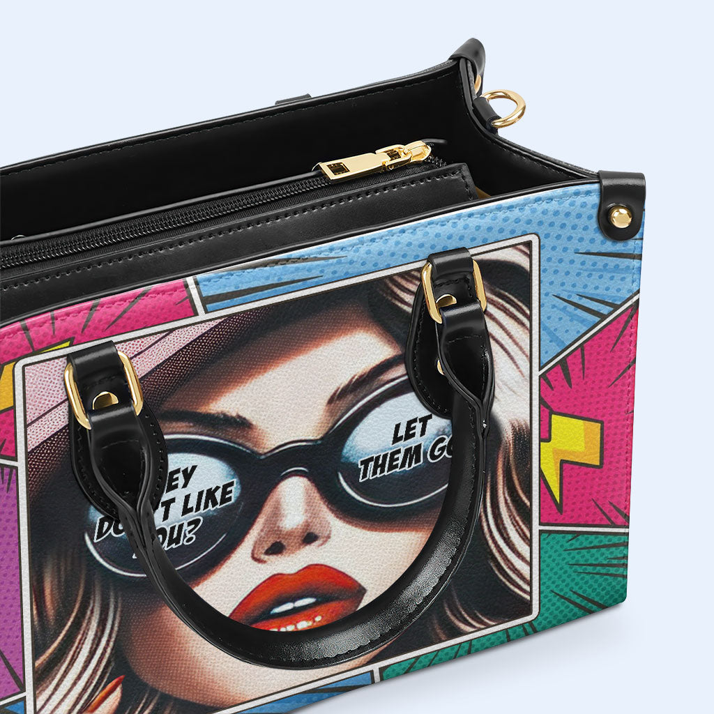 Let Them Go - Sac à main en cuir personnalisé - DB16