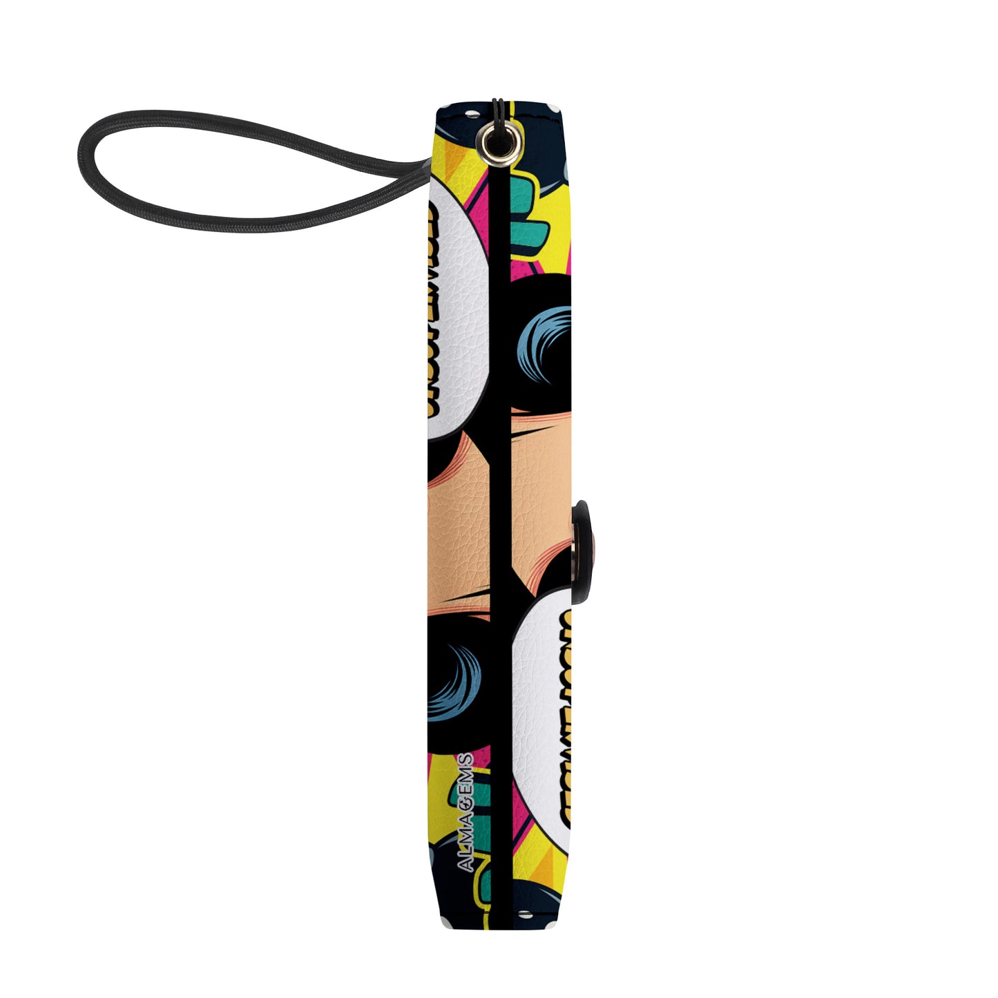 Me dejaron sin supervisión - Cartera de cuero personalizada para teléfono - DB22PW