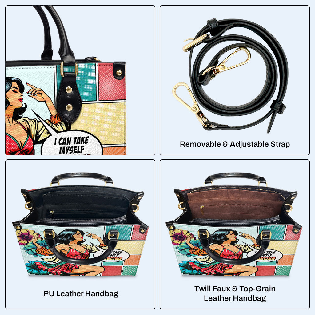 Je peux m'emmener danser - Sac à main en cuir personnalisé - DB23