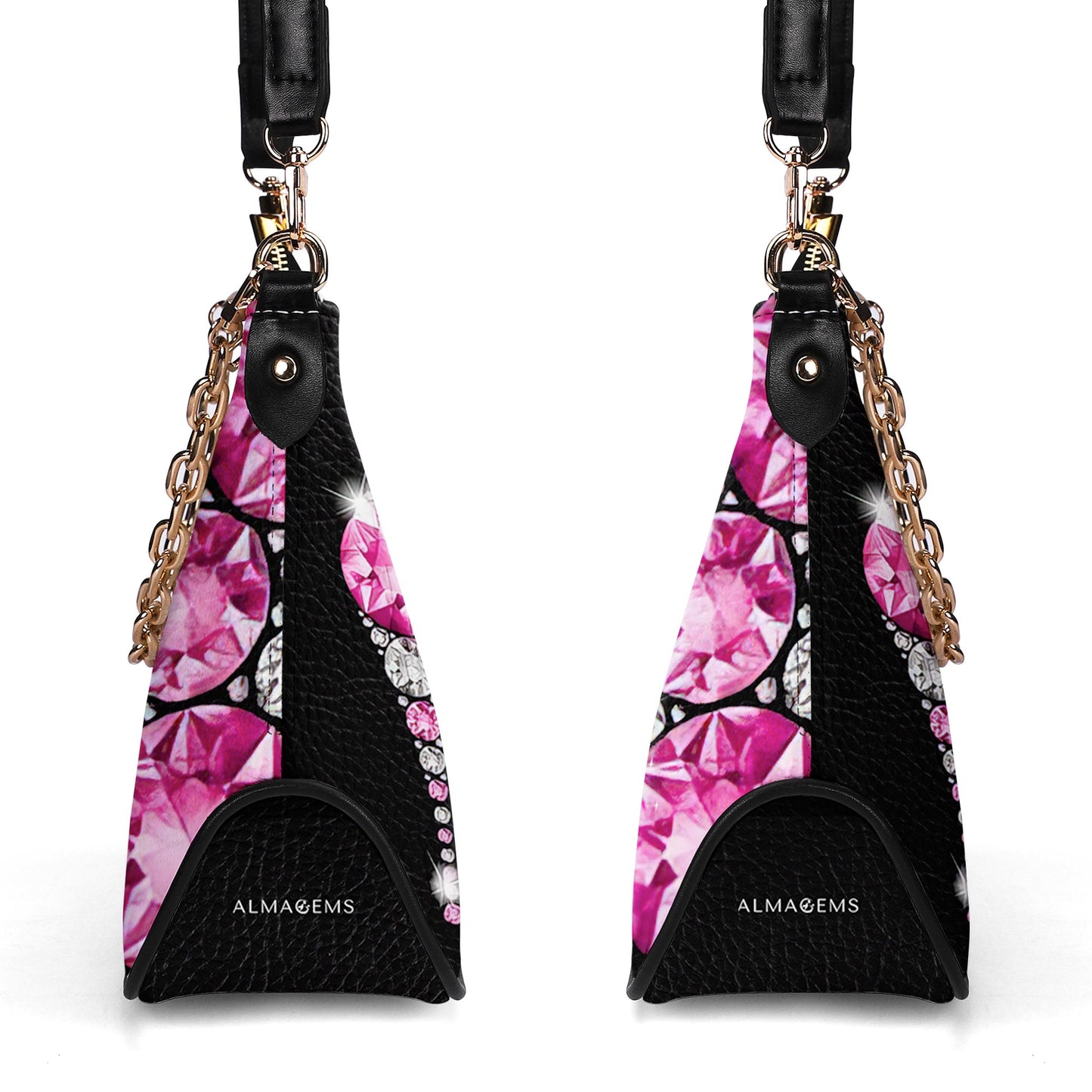 Month Queen - Personalized Custom Chain Crossbody Handbag - DB24CH