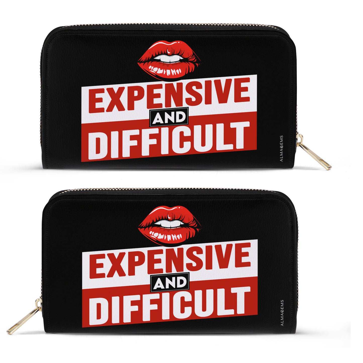 Portefeuille en cuir pour femme, coûteux et difficile à utiliser – DB30WL