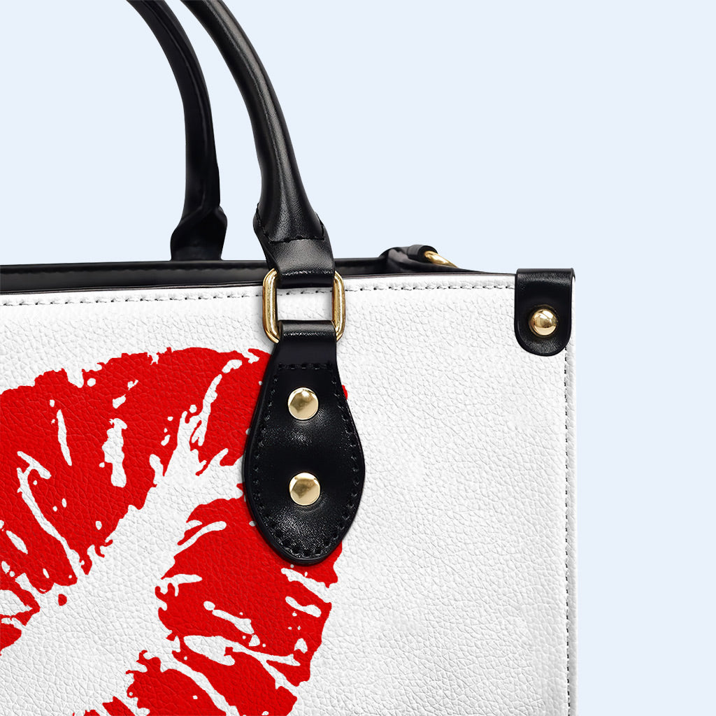 Me dejaron sin supervisión - Bolso de cuero personalizado - DB32