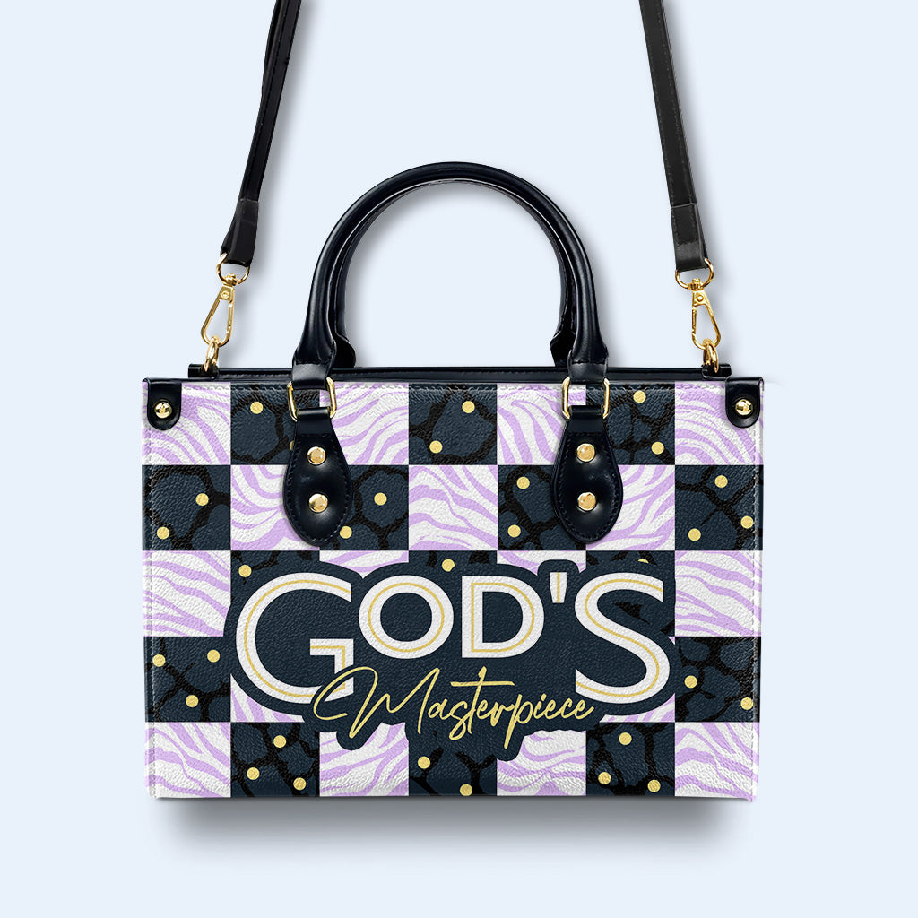 Chef-d'œuvre de Dieu - Sac à main en cuir personnalisé - DB36