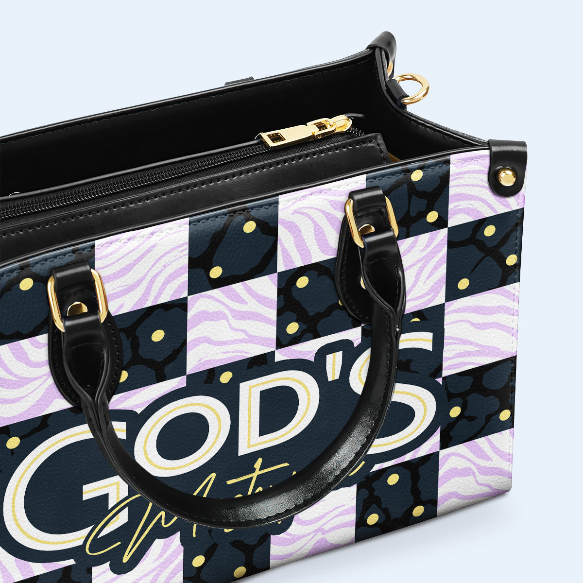 Chef-d'œuvre de Dieu - Sac à main en cuir personnalisé - DB36