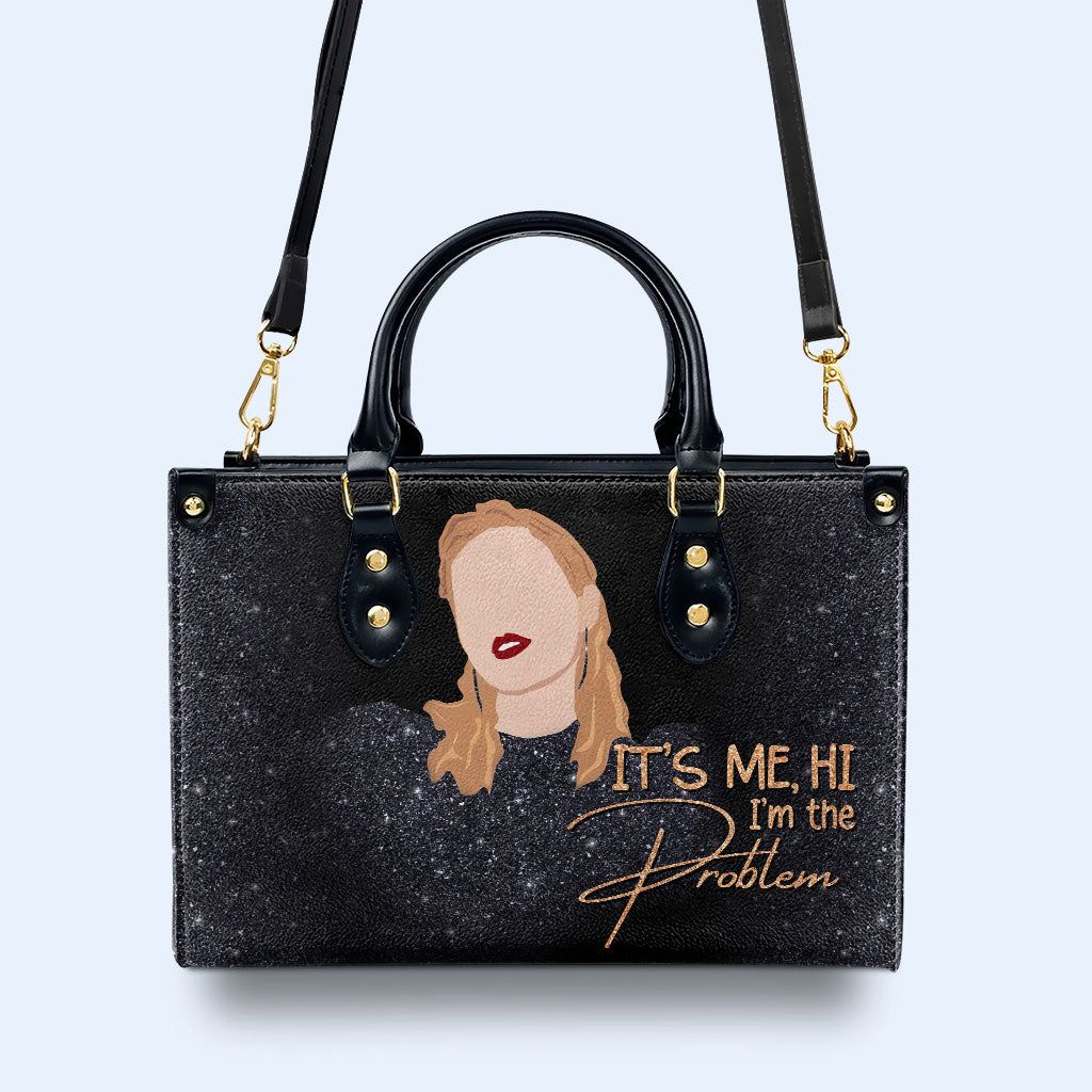 Soy el problema - Bolso de mano de cuero personalizado - DB37