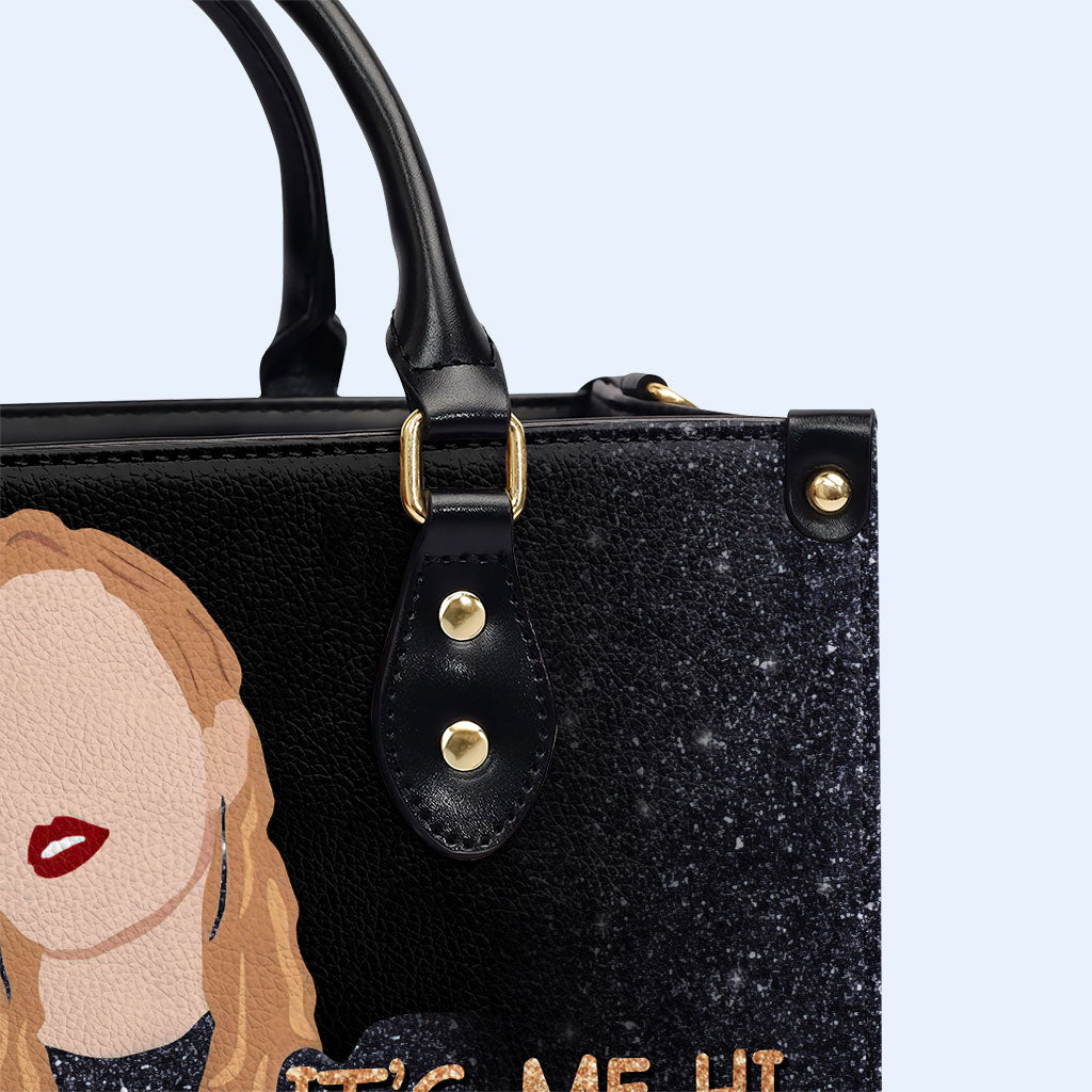 Soy el problema - Bolso de mano de cuero personalizado - DB37