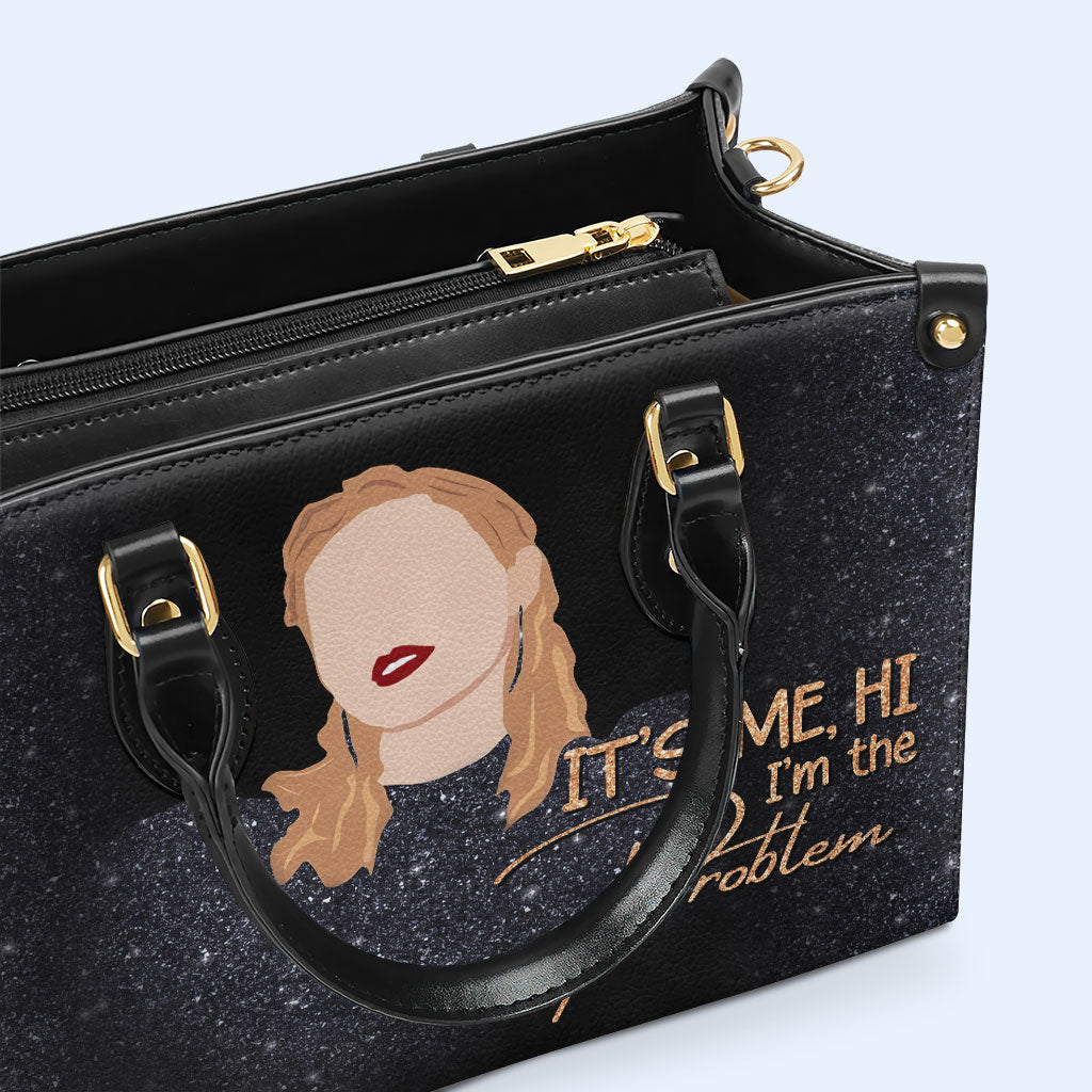 Soy el problema - Bolso de mano de cuero personalizado - DB37