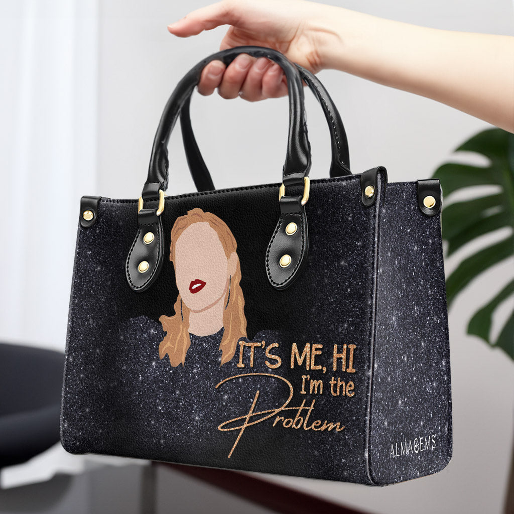 Soy el problema - Bolso de mano de cuero personalizado - DB37