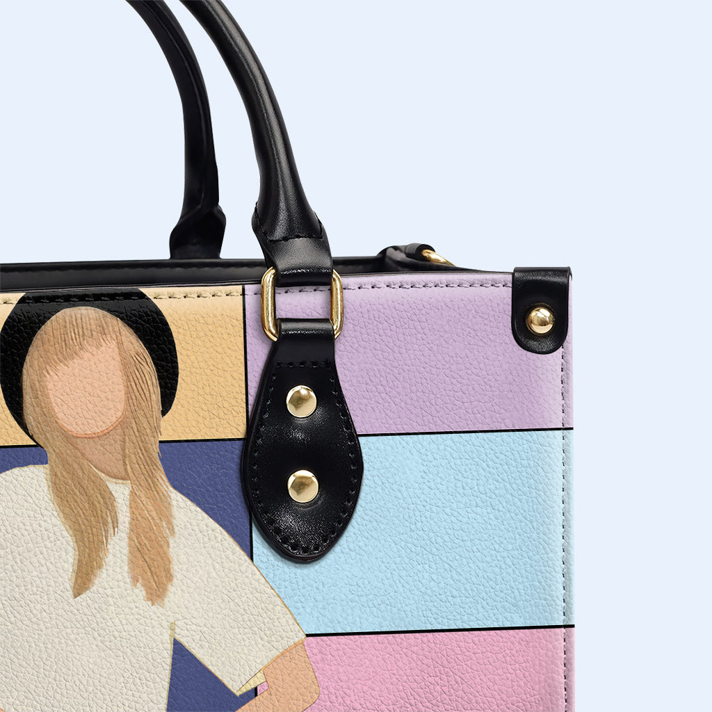 No hay mucho que hacer en este momento - Bolso de mano de cuero personalizado - DB38