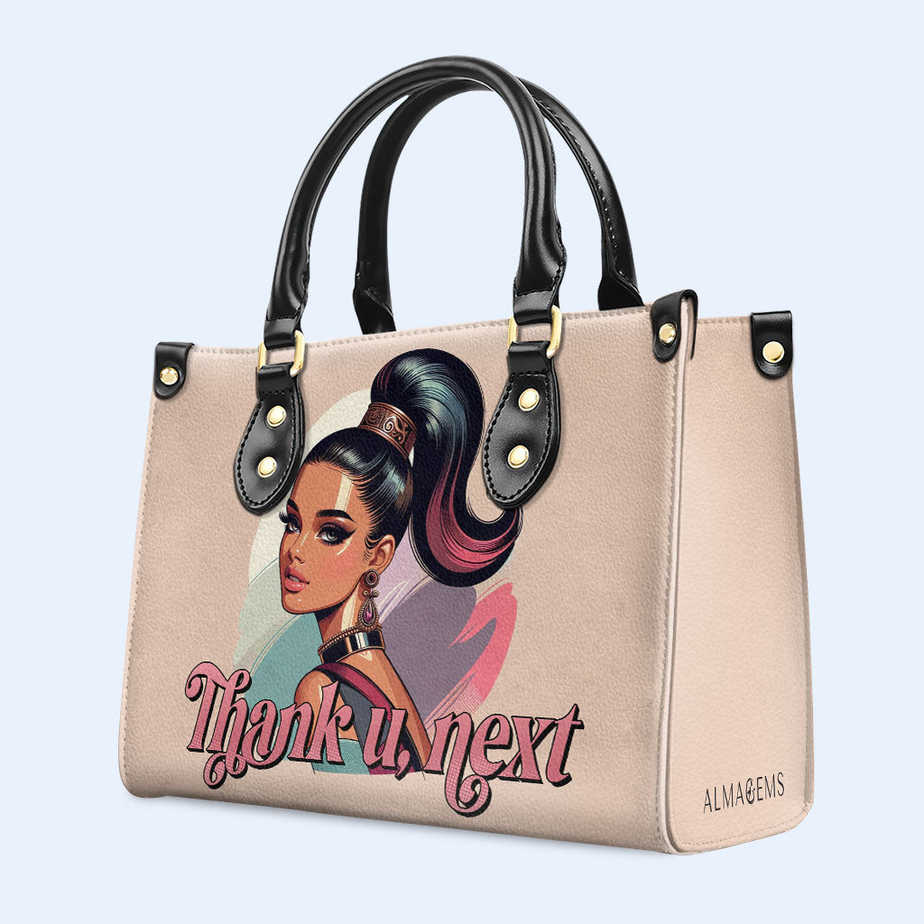 Merci, au suivant - Sac à main en cuir personnalisé - DB39