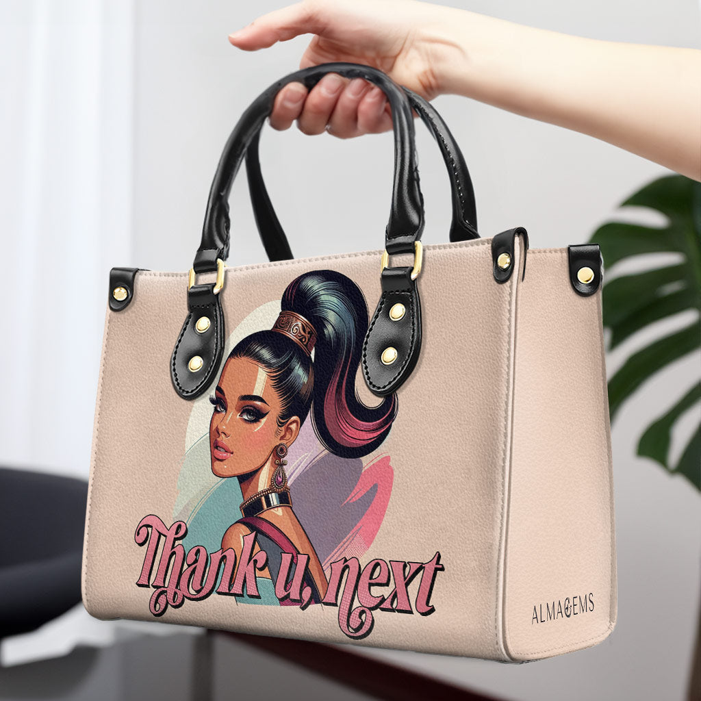 Merci, au suivant - Sac à main en cuir personnalisé - DB39