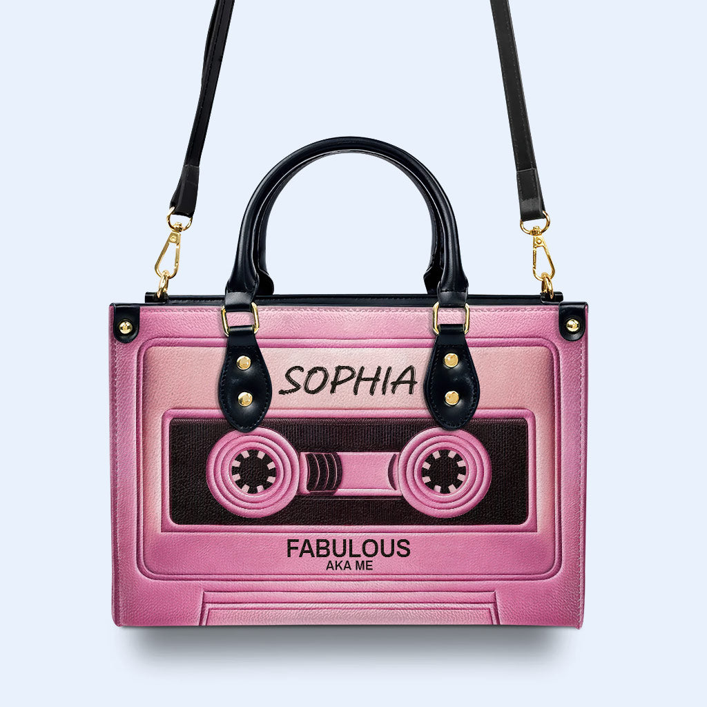 Fabuleux AKA Moi - Sac à main en cuir personnalisé - DB50