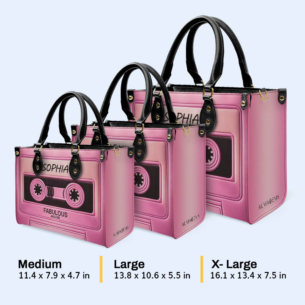 Fabuleux AKA Moi - Sac à main en cuir personnalisé - DB50