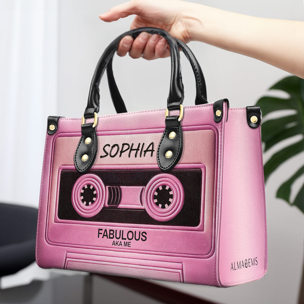 Fabuleux AKA Moi - Sac à main en cuir personnalisé - DB50