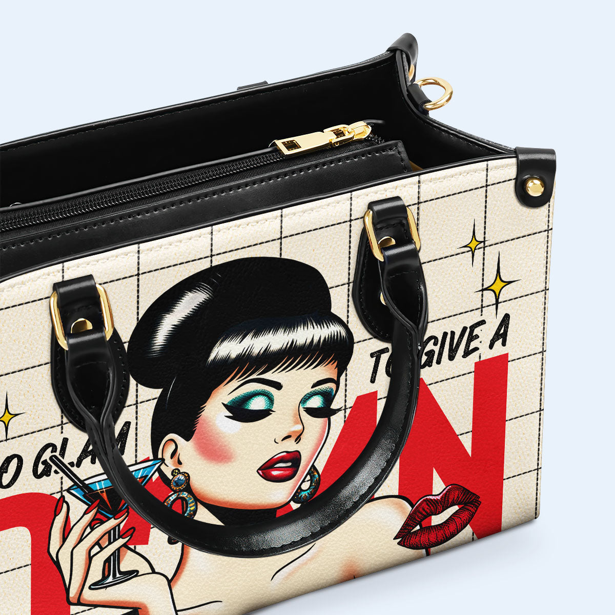 Too Glam - Sac à main en cuir personnalisé - DB53