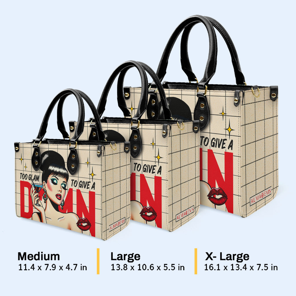 Too Glam - Sac à main en cuir personnalisé - DB53