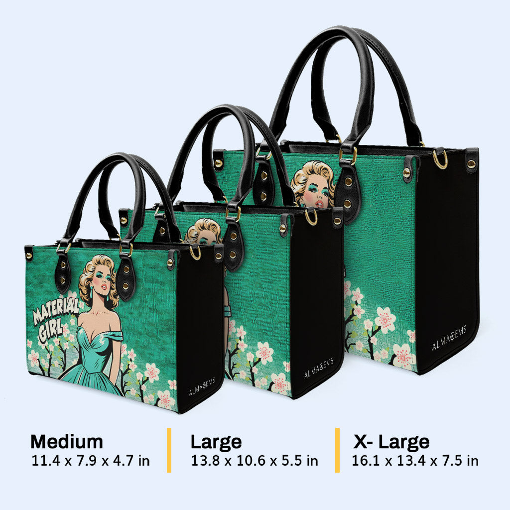 Material Girl - Sac à main en cuir personnalisé - DB61