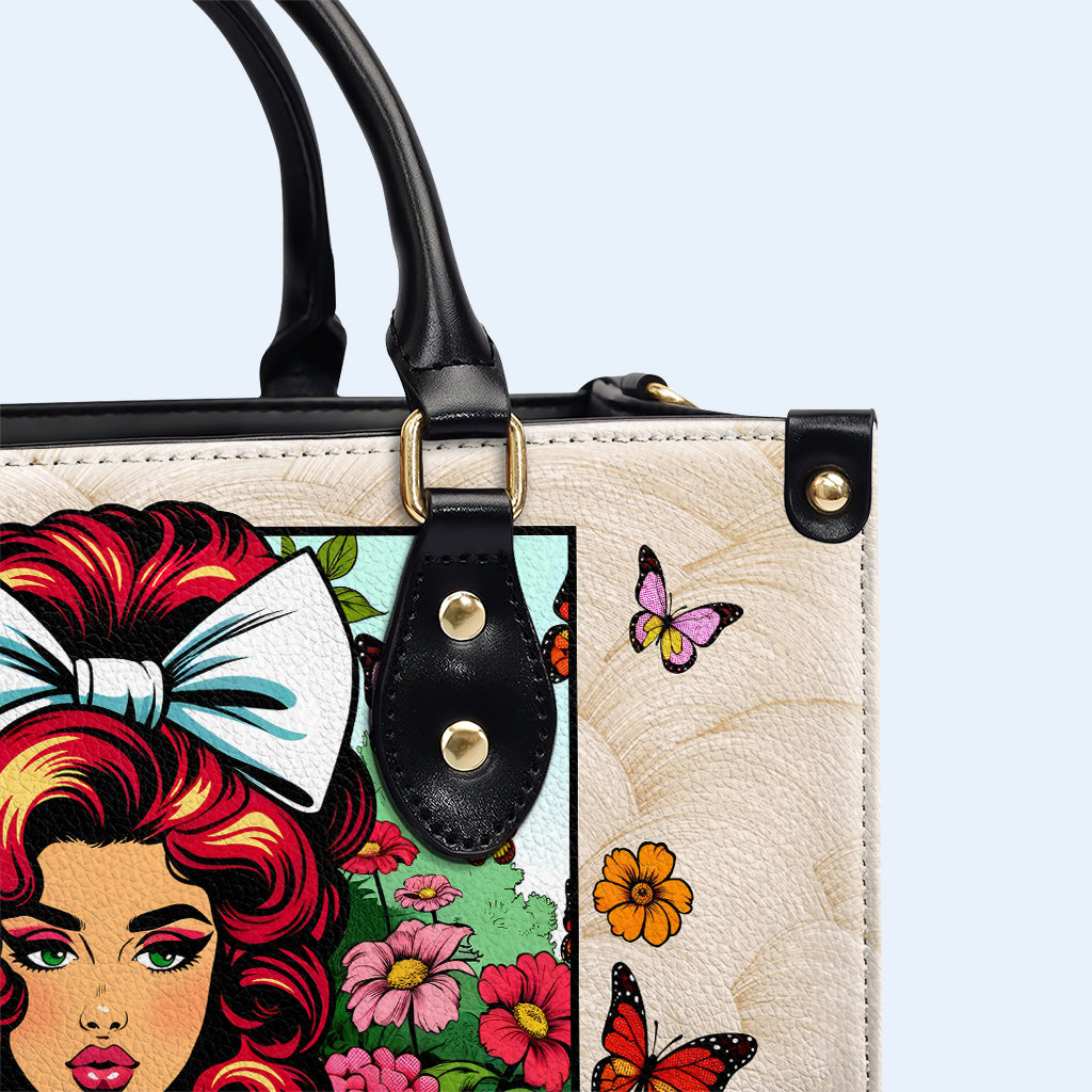 C'est La Vie - Sac à main en cuir personnalisé - DB62