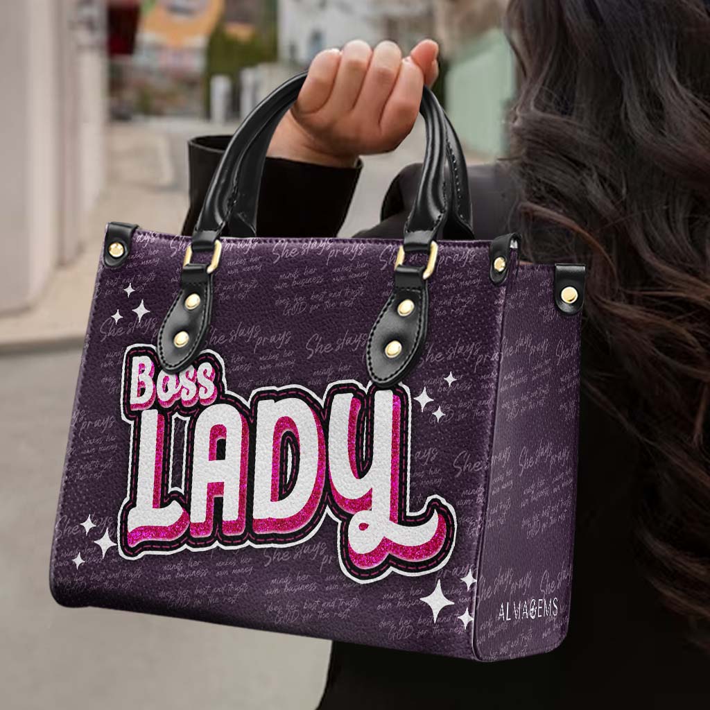 Boss Lady - Sac à main en cuir personnalisé - DB70