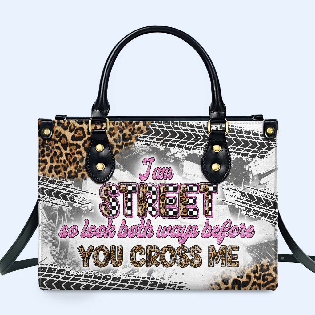 I AM STREET - Personalized Custom Leather Handbag - DB83