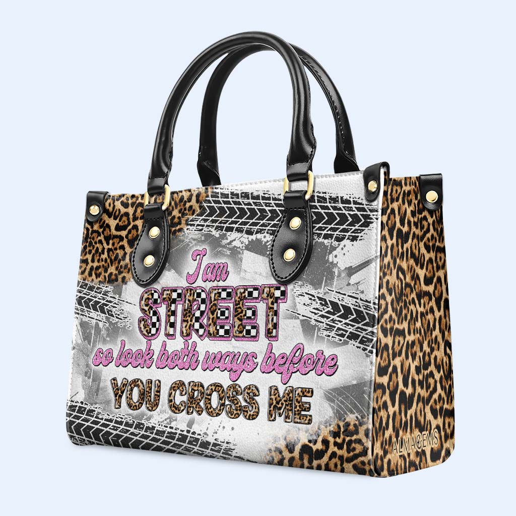 I AM STREET - Personalized Custom Leather Handbag - DB83