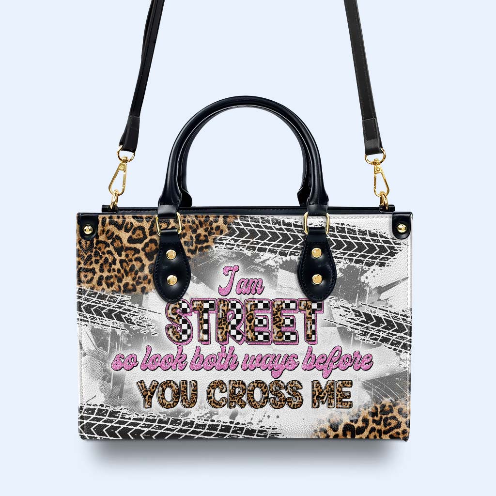 I AM STREET - Personalized Custom Leather Handbag - DB83