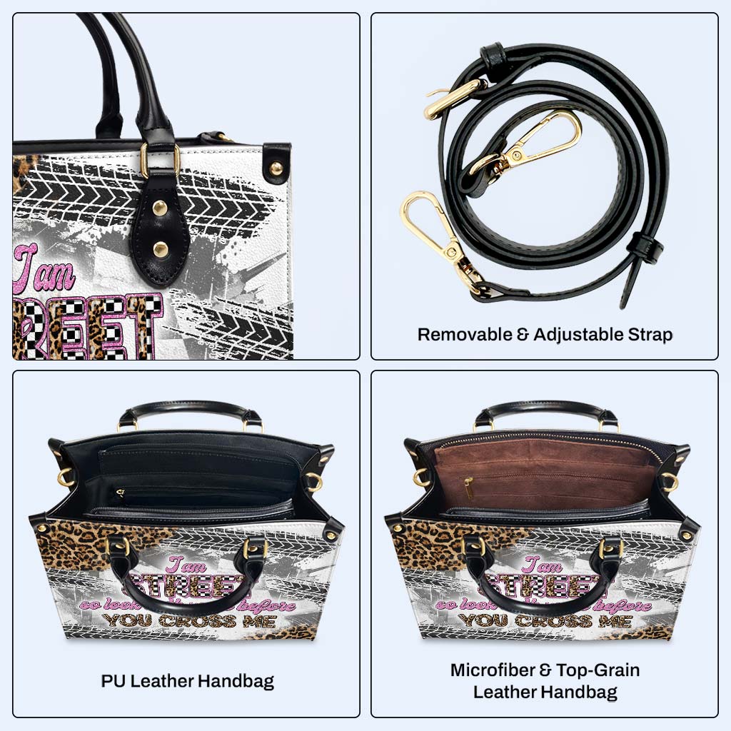 I AM STREET - Personalized Custom Leather Handbag - DB83