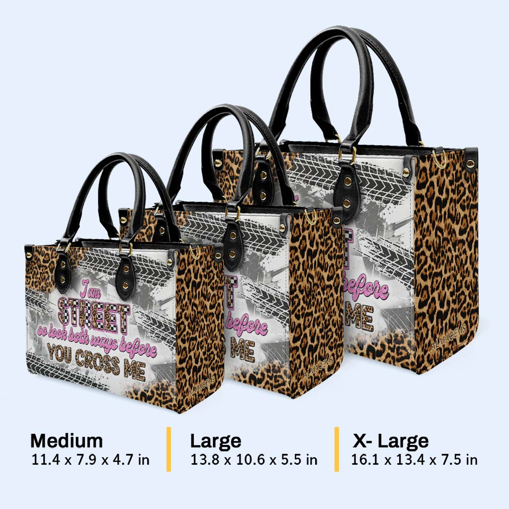 I AM STREET - Personalized Custom Leather Handbag - DB83