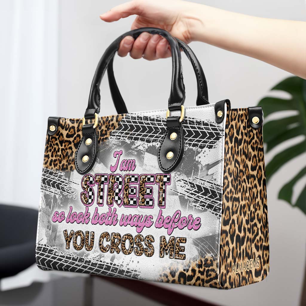 I AM STREET - Personalized Custom Leather Handbag - DB83