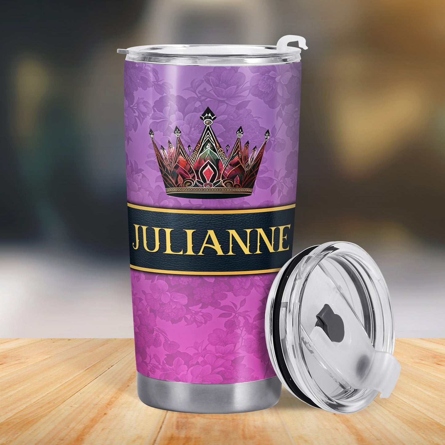 Birth Month Flower - Personalized Custom Stainless Steel Tumbler 20oz 30oz - DG028_TB