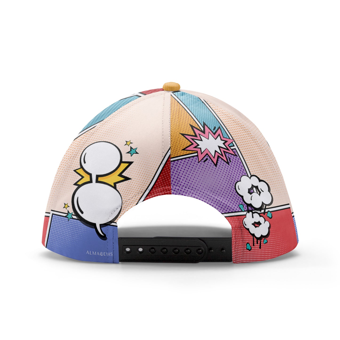 C'est ce que c'est - Casquette de baseball personnalisée, imprimé intégral - DG050_BAC