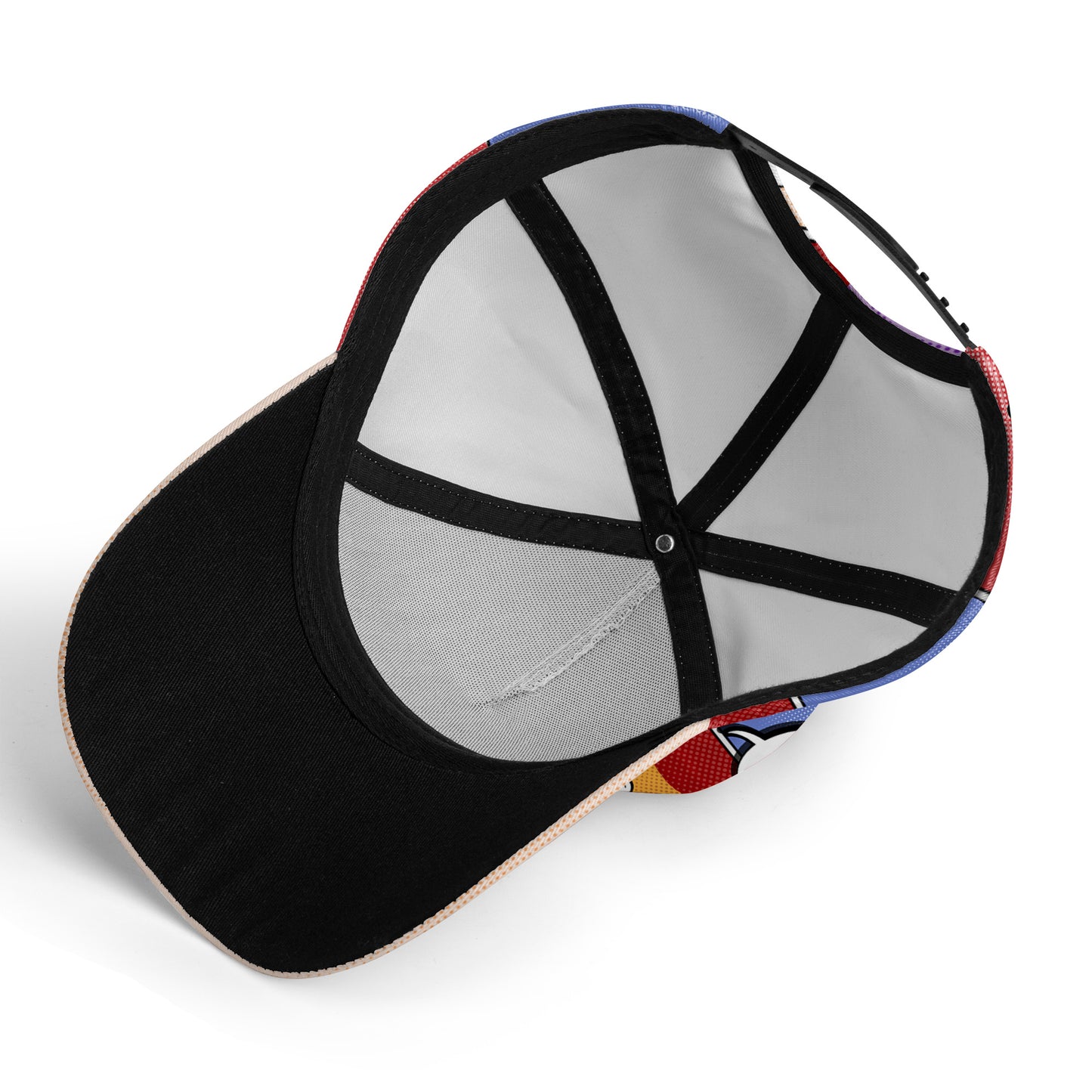 C'est ce que c'est - Casquette de baseball personnalisée, imprimé intégral - DG050_BAC