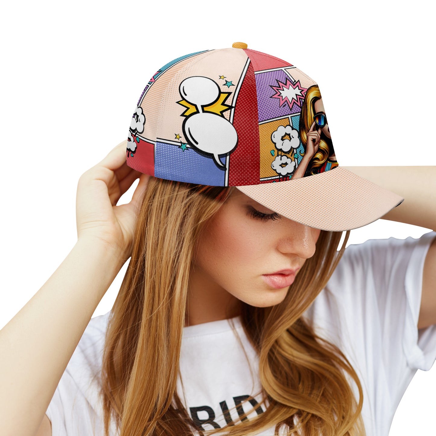 C'est ce que c'est - Casquette de baseball personnalisée, imprimé intégral - DG050_BAC