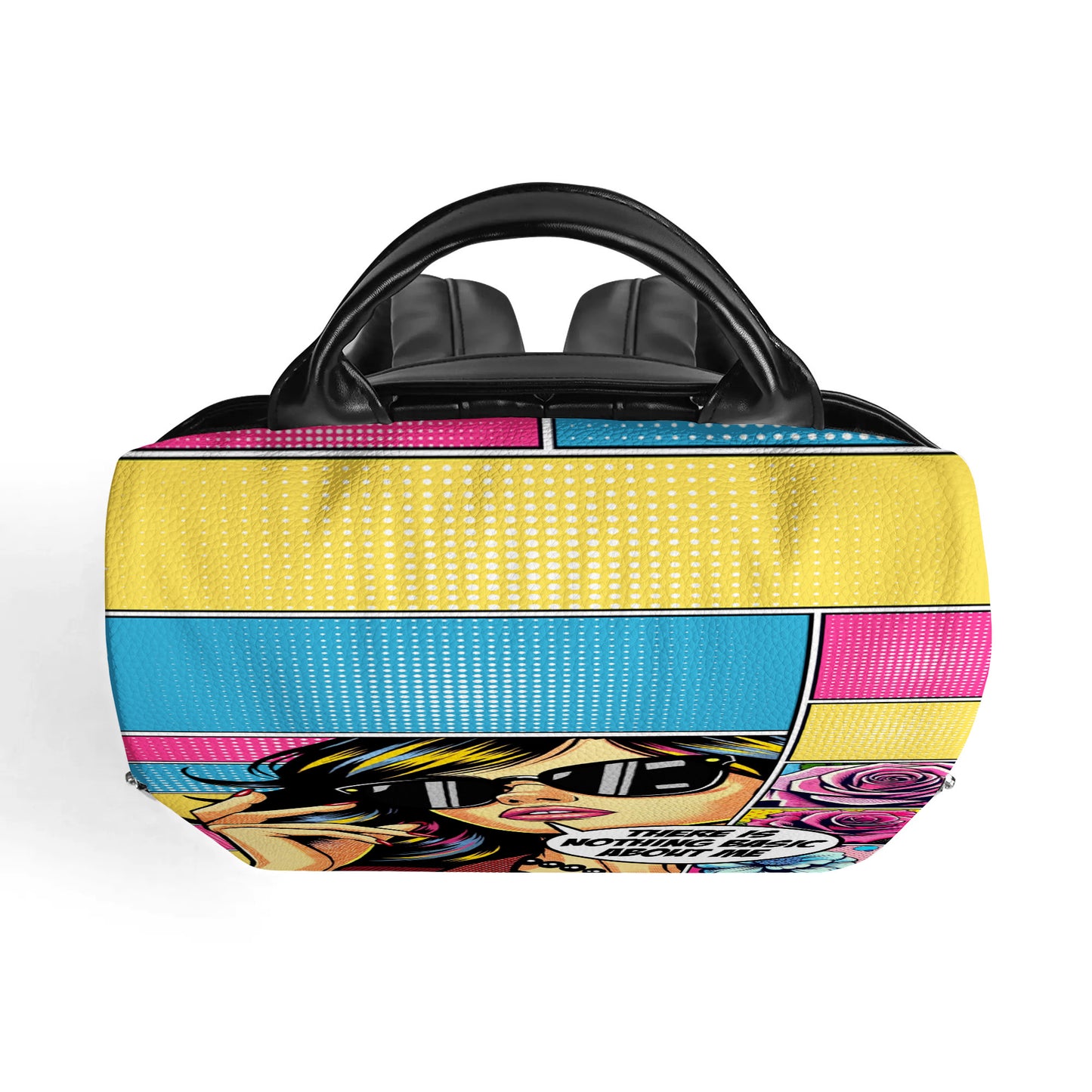 Il n'y a rien de basique chez moi - Sac à dos en cuir personnalisé - DG056_BP
