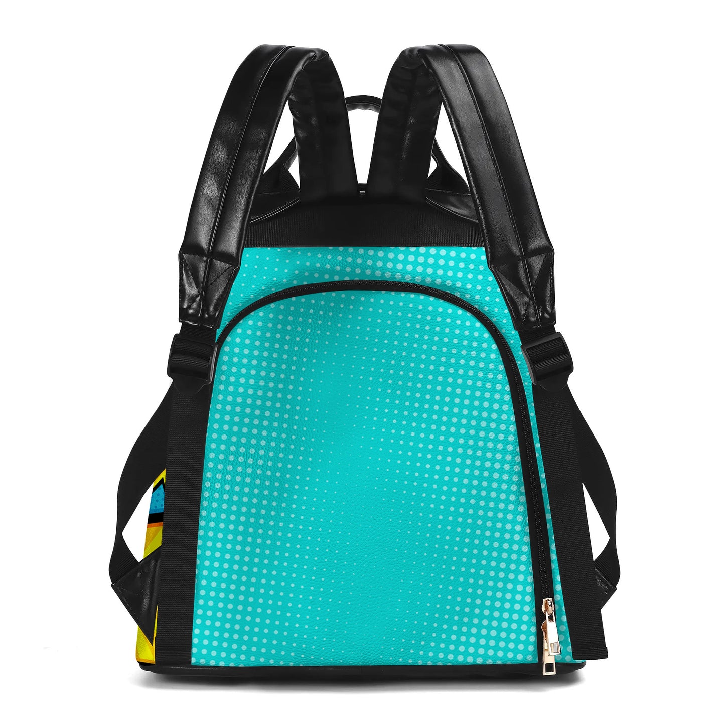 Je suis maman et infirmière - Sac à dos en cuir personnalisé - DG058_BP