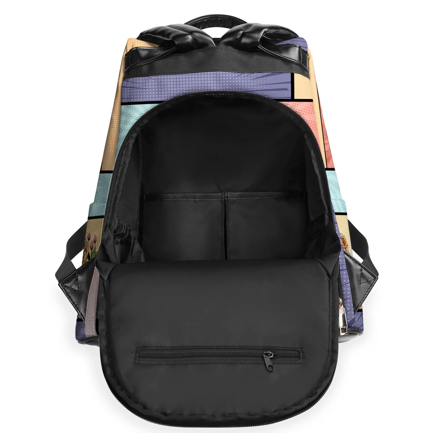 Je crois que j'aime cette petite vie - Sac à dos en cuir personnalisé - DG060_BP