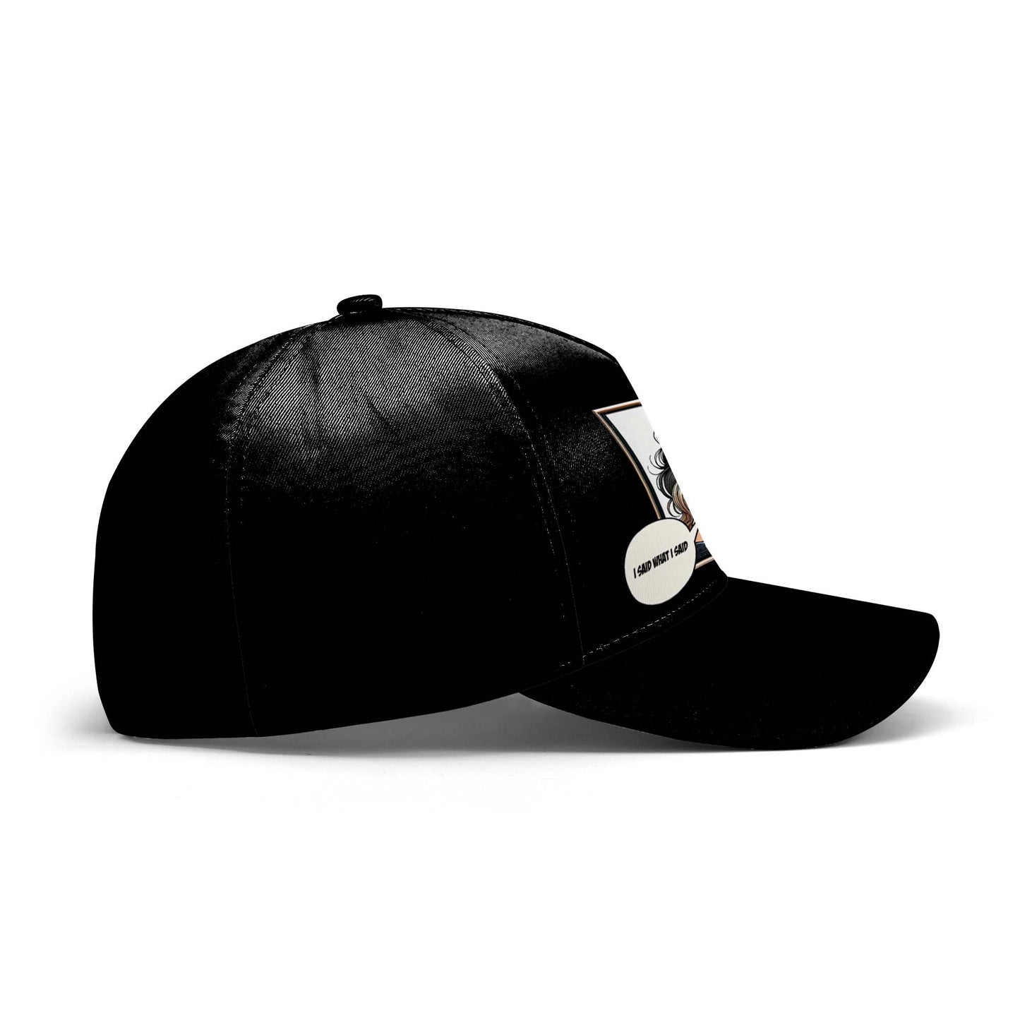Personnalisez votre casquette avec un texte et des illustrations personnalisés - Casquette de baseball personnalisée, imprimée sur toute la surface - DG064_BAC