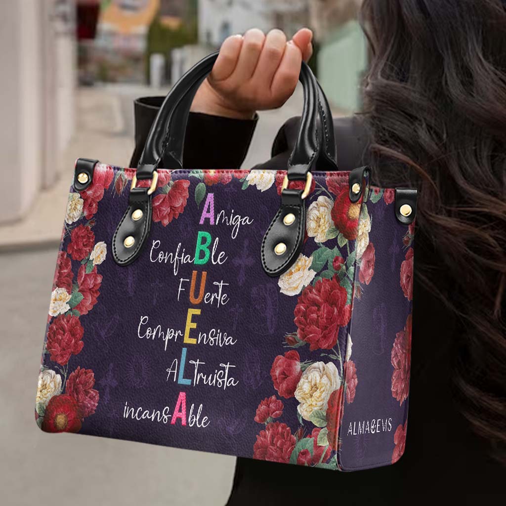 ABUELA - Sac à main en cuir personnalisé - DG065_HB