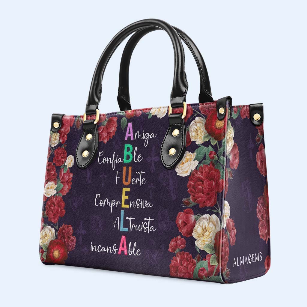 ABUELA - Sac à main en cuir personnalisé - DG065_HB