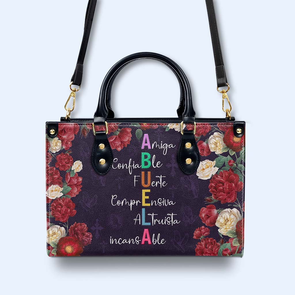 ABUELA - Sac à main en cuir personnalisé - DG065_HB