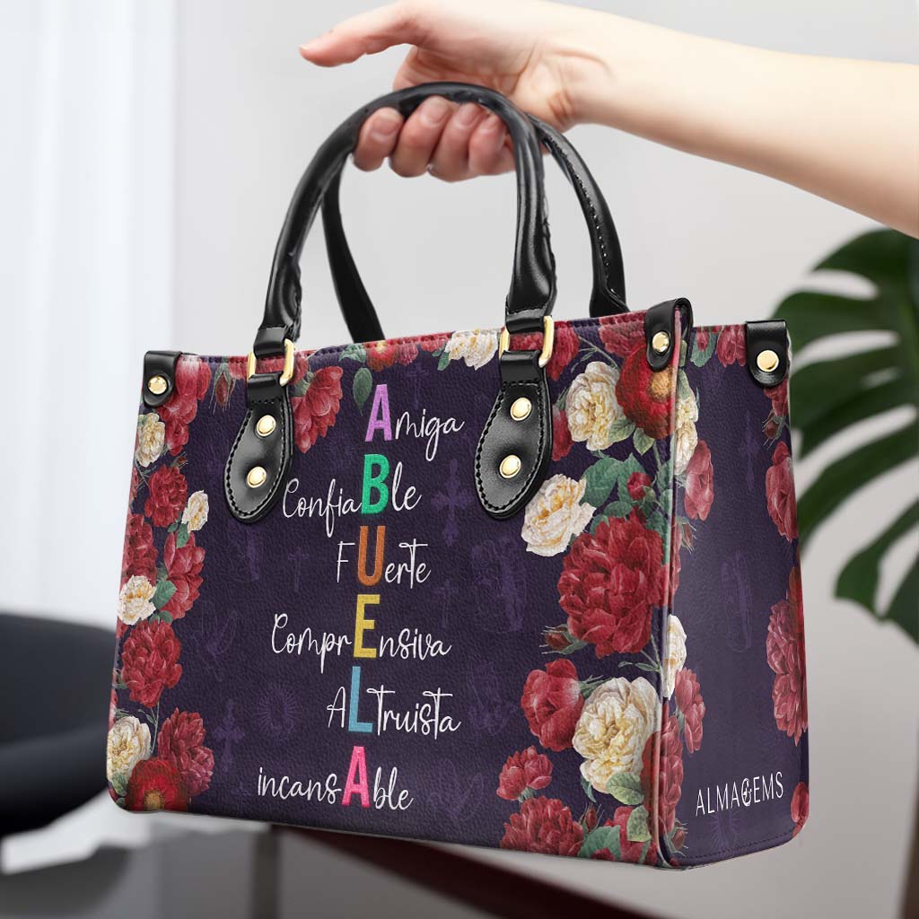 ABUELA - Sac à main en cuir personnalisé - DG065_HB