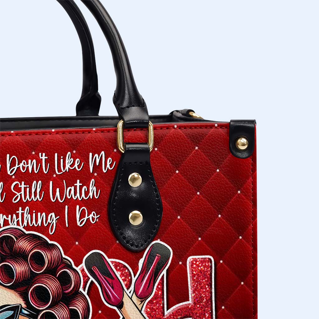 Vous êtes fan - Sac à main en cuir personnalisé - DG078_HB