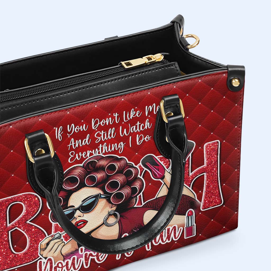 Vous êtes fan - Sac à main en cuir personnalisé - DG078_HB