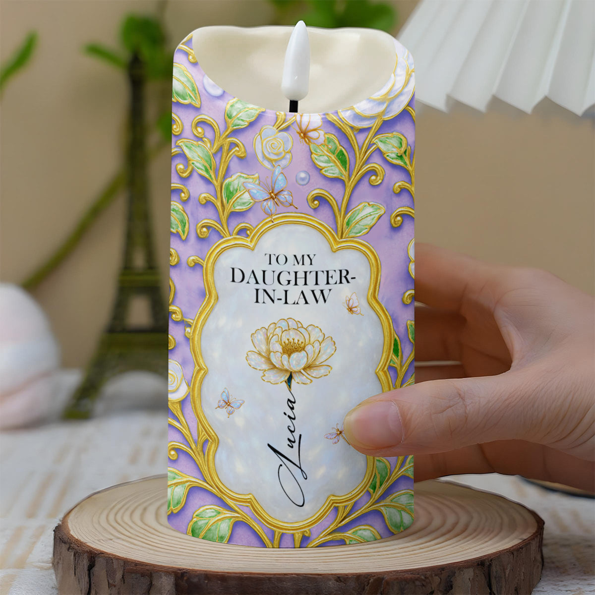 Thank You For Loving My Son, Floral Design