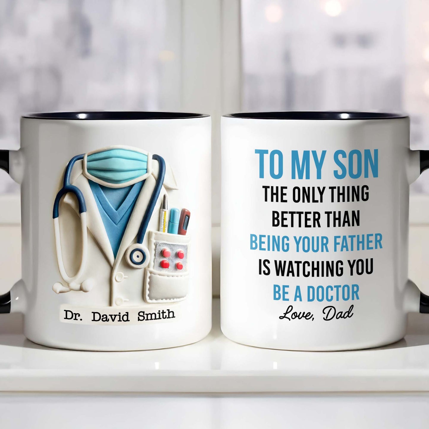 The Only Thing Better Than Is Watching You, Stethoscope and Medical Coat