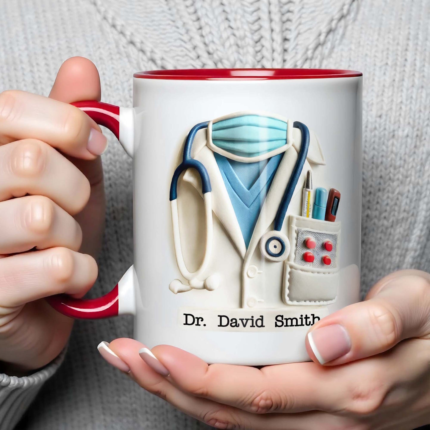 The Only Thing Better Than Is Watching You, Stethoscope and Medical Coat