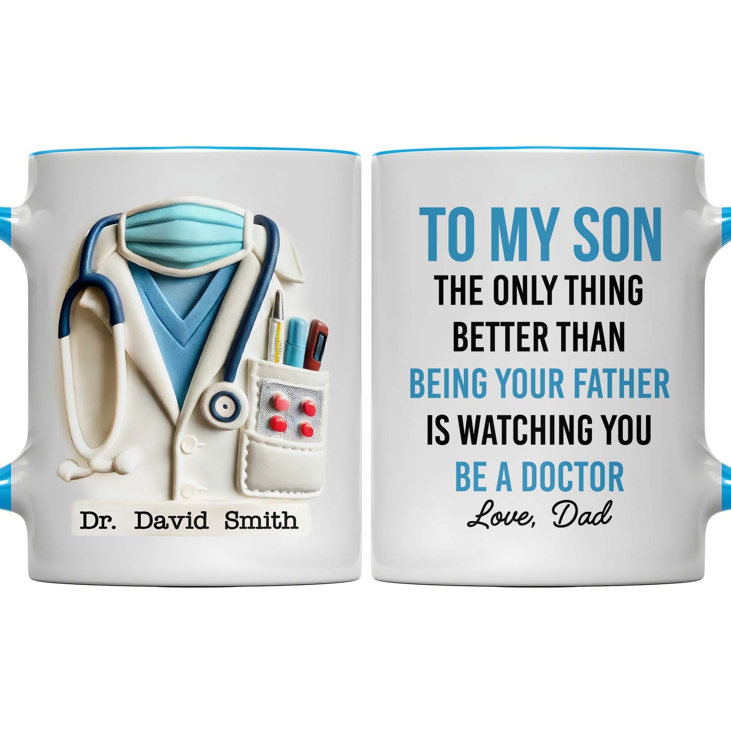 The Only Thing Better Than Is Watching You, Stethoscope and Medical Coat